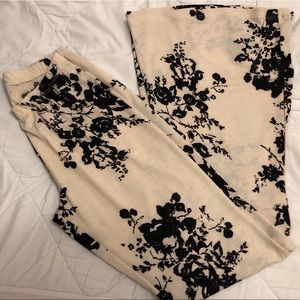 Black and cream palooza pants